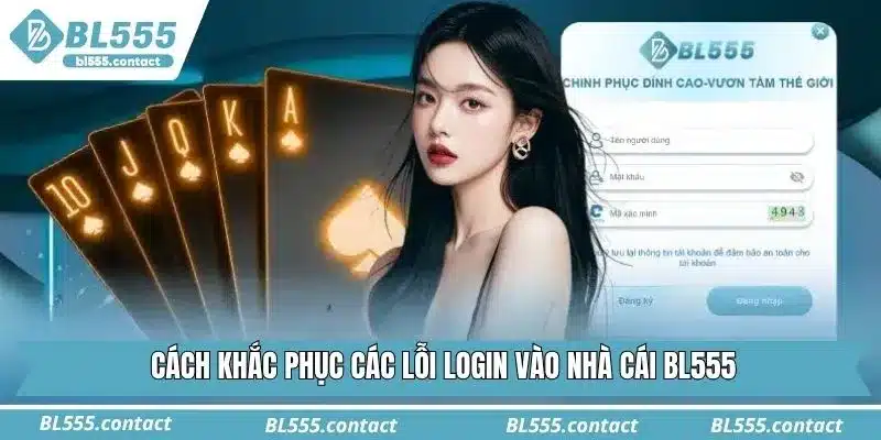 Cách khắc phục các lỗi login vào nhà cái BL555