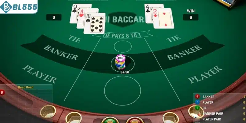 Baccarat - Trò chơi casino hàng đầu tại BL555