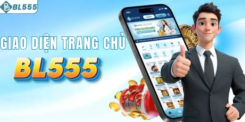 BL555 3 Giao diện BL555 hiện đại, thiết kế thân thiện